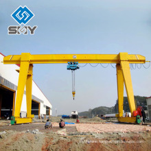 Single beam 10t Trussed Type Single Girder Gantry Crane for Concrete, 20t Gantry Crane Price